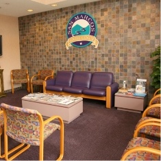 Reception area of San Marcos Gentle Dental